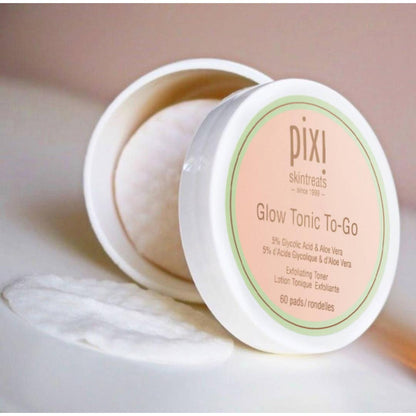 Glow Tonic To-Go Exfoliating Wipes with 60 pads