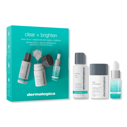 Clear and Brighten Skincare Kit 3Pc Set