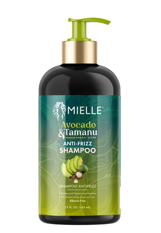 Anti-Frizz Shampoo Avocado and Tamanu 355ml Mielle