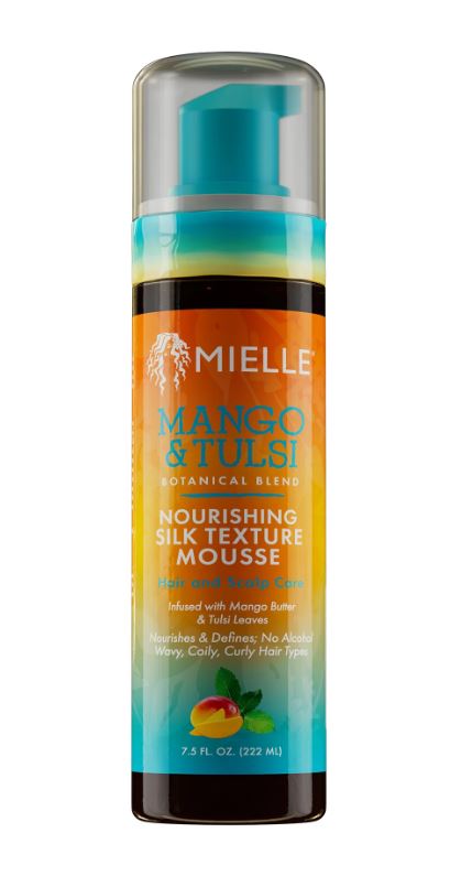 Nourishing Mousse Silk Texture Mango Tulsi 222ml Mielle