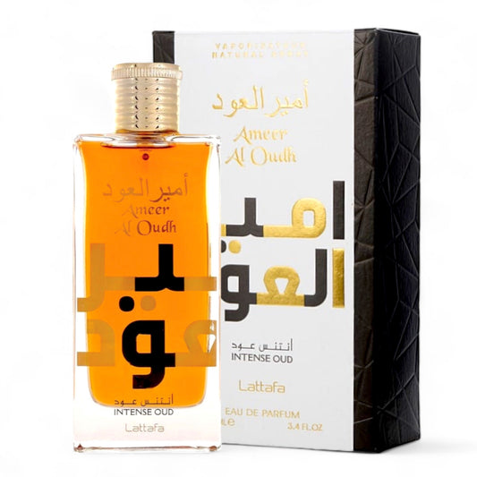 Ameer Al Oudh Intense Oud By Lattafa Perfumes Eau De Parfum 3.4 oz Unisex