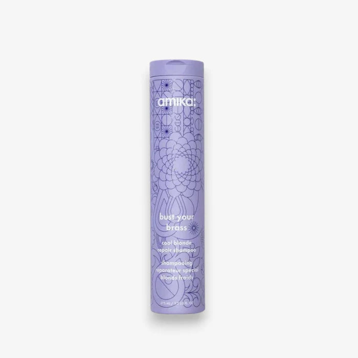 Amika Bust Your Brass Blonde Purple Shampoo 275ml