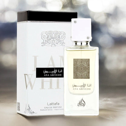 Ana Abiyedh I Am White By Lattafa Eau De Parfum 2 oz Unisex