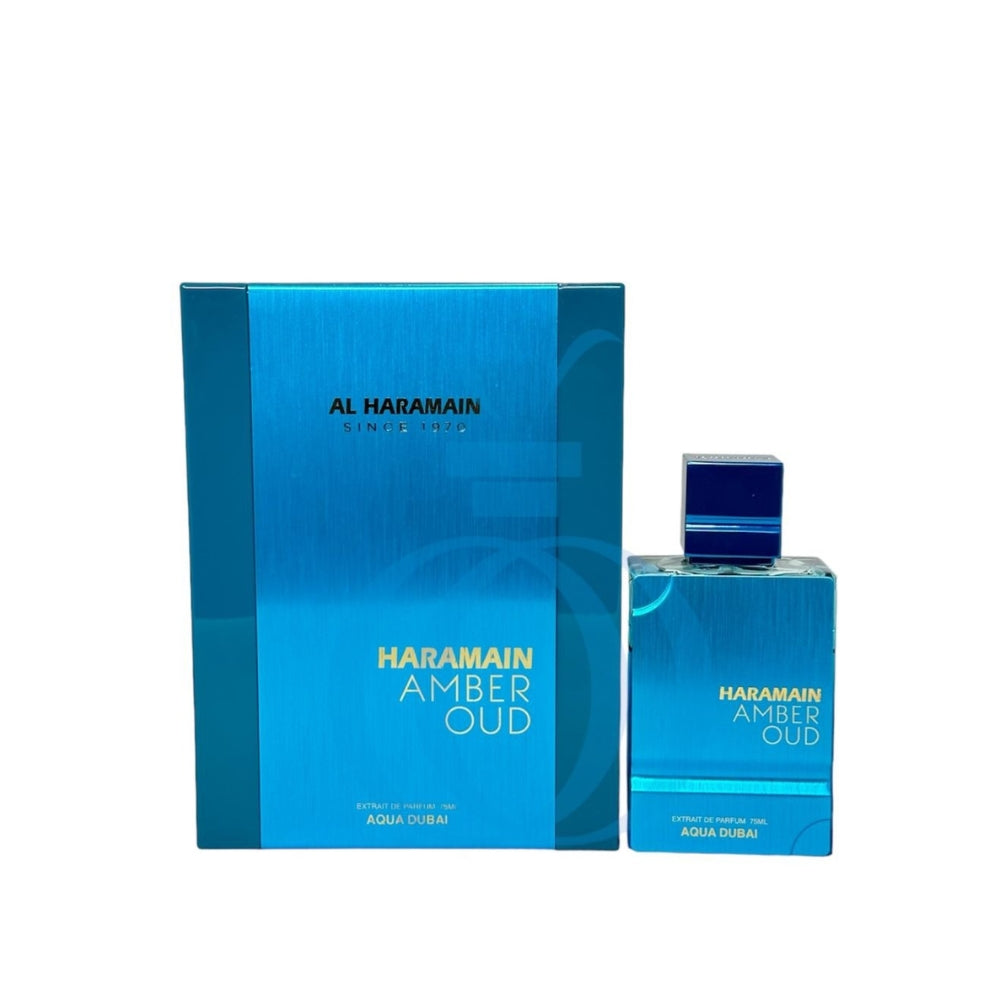 Amber Oud Aqua Dubai By al Haramain Extrait de Parfum 2.7 Oz Unisex