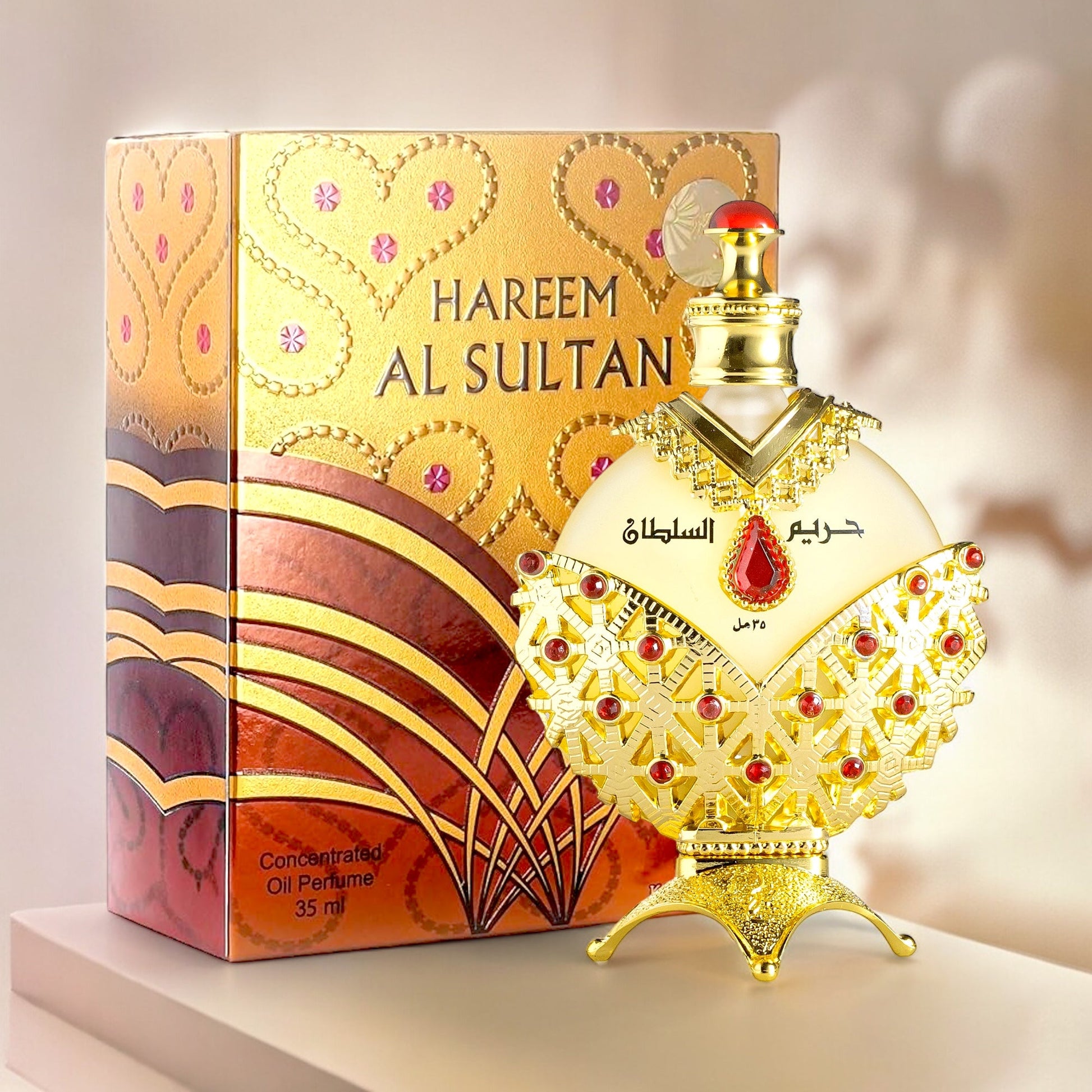 Hareem Al Sultan Gold By Khadlaj Concentrated Oil 1.2 OZ