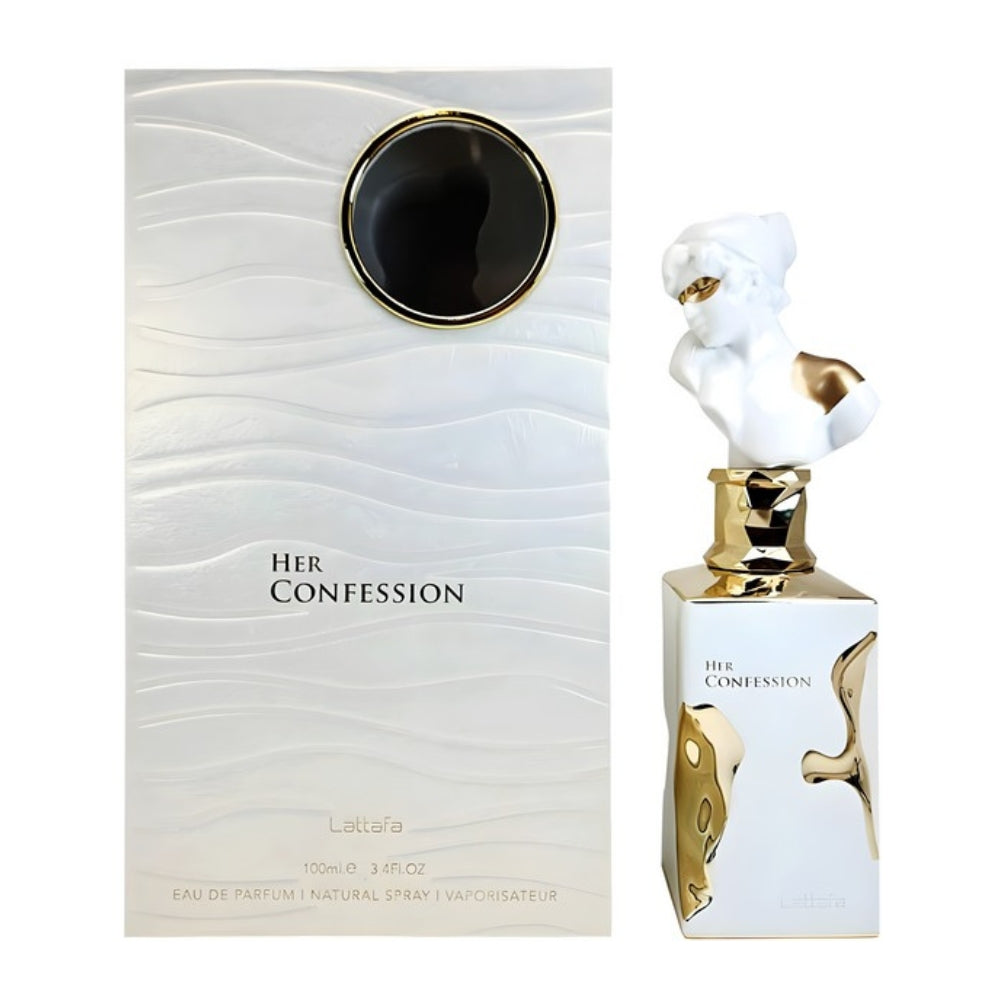 Her Confession by Lattafa Eau de Parfum for Women 3.4 oz