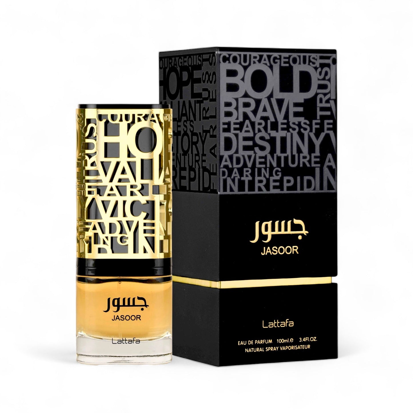 Jasoor by Lattafa Eau de Parfum for Men 3.4 oz