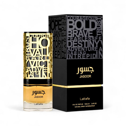 Jasoor by Lattafa Eau de Parfum for Men 3.4 oz