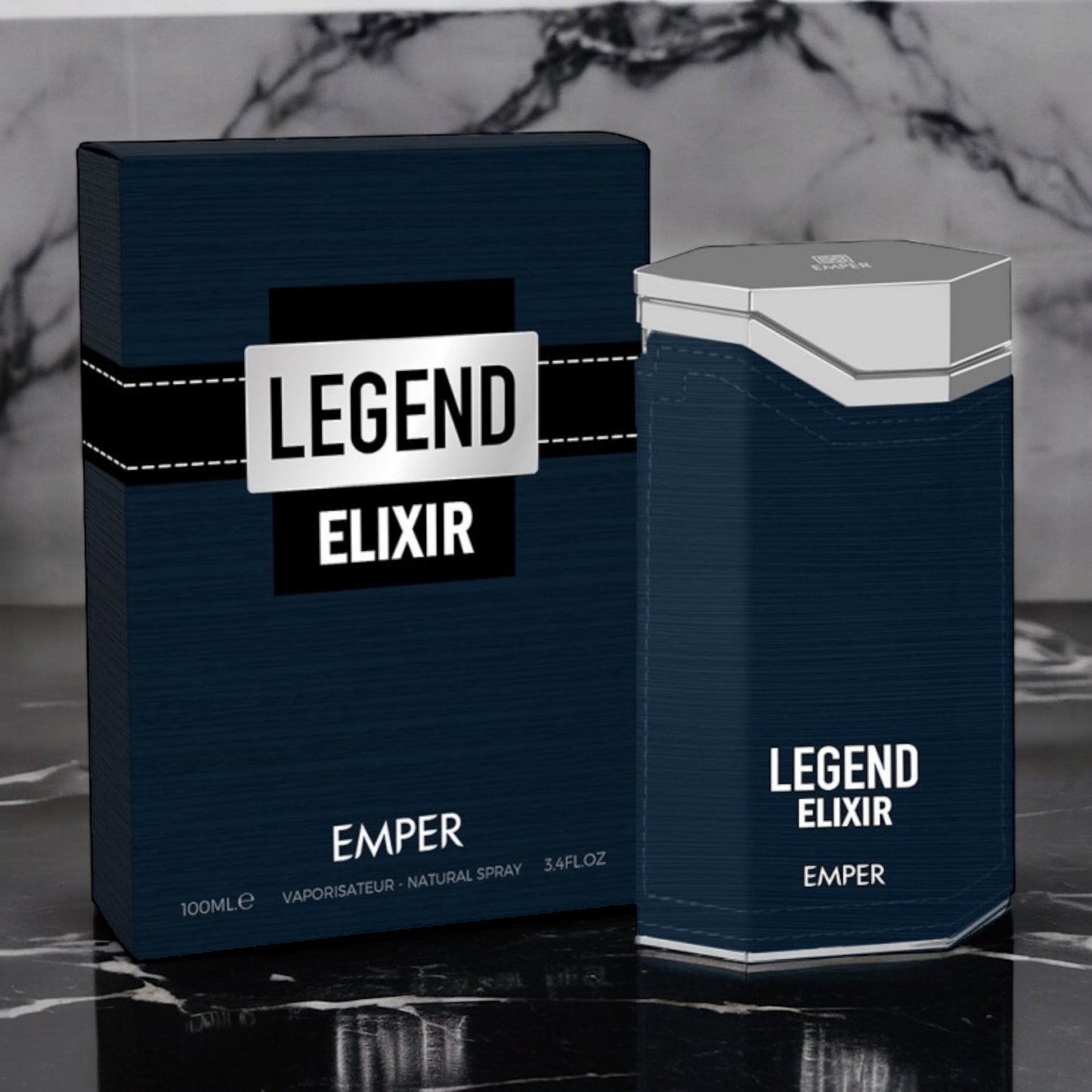 Legend Elixir by Emper Eau de Parfum for Men 3.4 oz