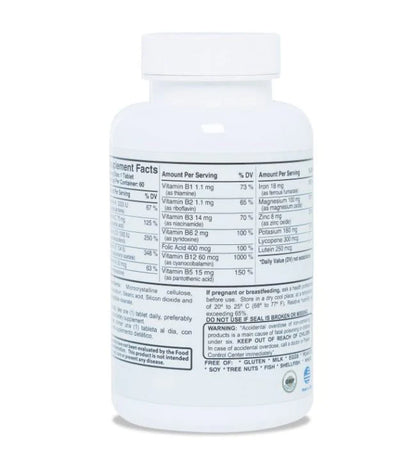 OIV Vitamins Multivitamin Plus Minerals Supplement for Energy, Focus and Performance. Vitamins B,E and C