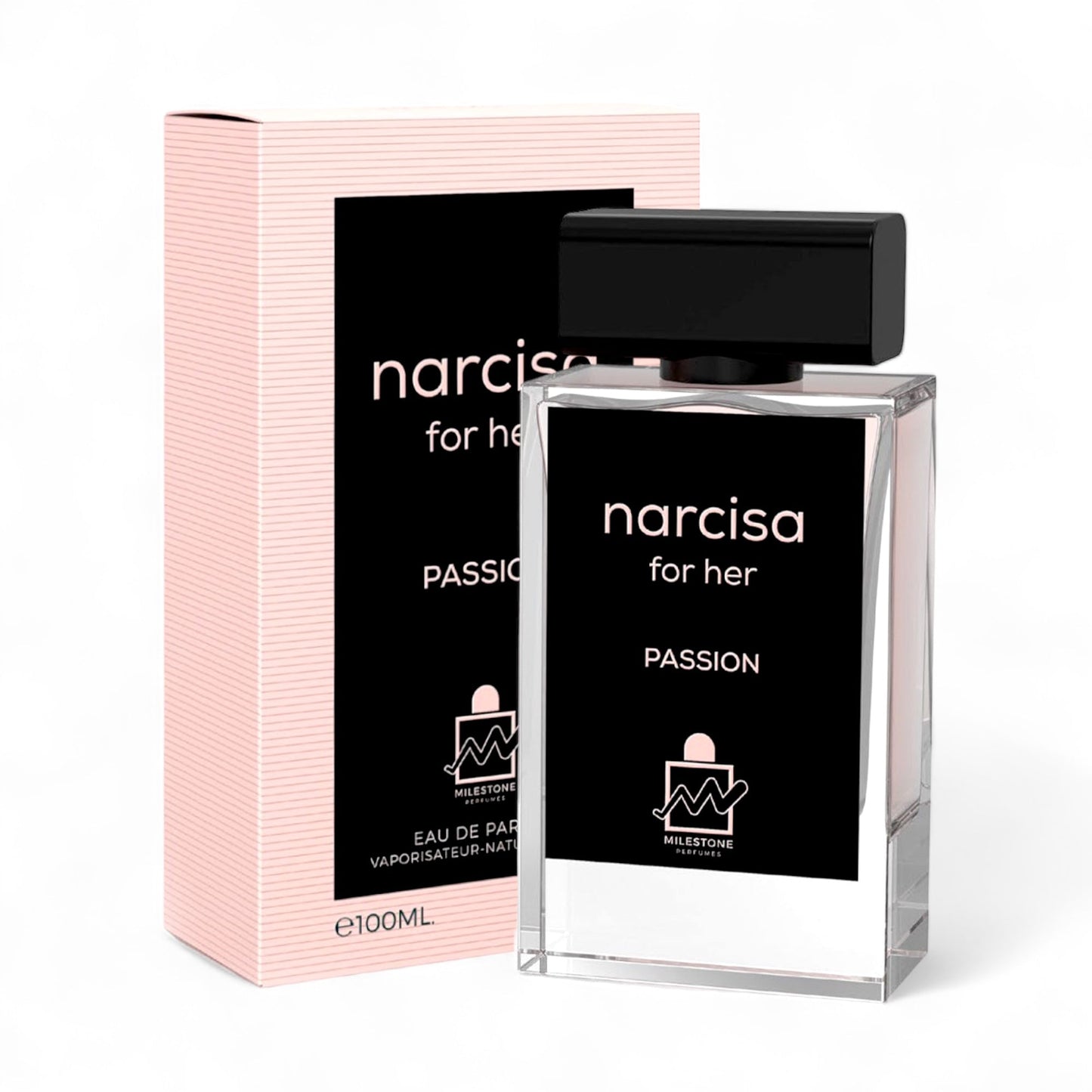 Narcisa Passion for Her by Milestone Perfumes Eau de Parfum for Women 3.4 oz