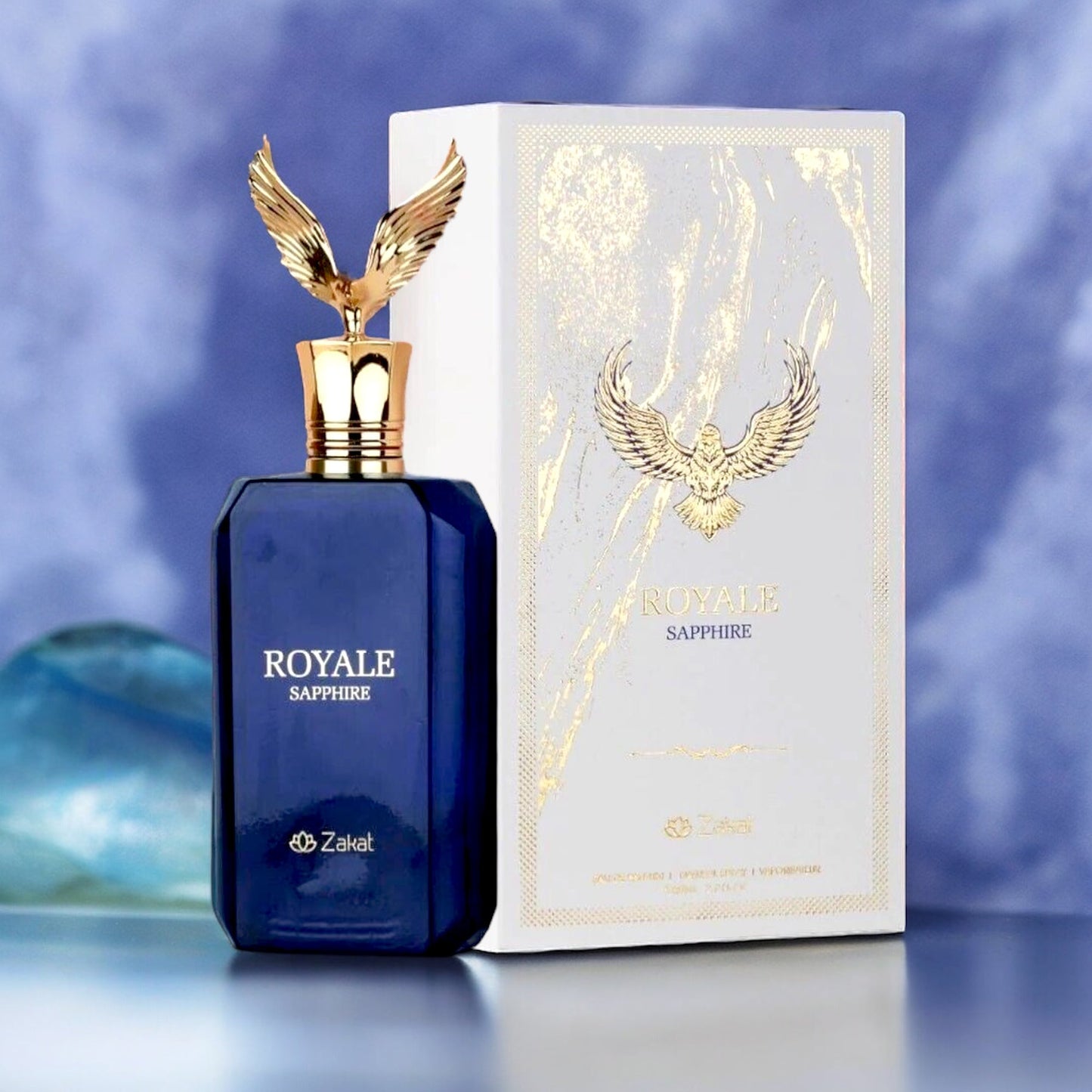 Royale Sapphire By Zakat Eau de Parfum 2.7 oz Unisex
