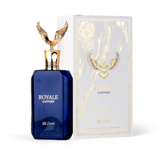 Royale Sapphire By Zakat Eau de Parfum 2.7 oz Unisex
