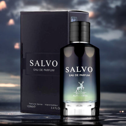 Salvo Intense By Maison Alhambra Eau de Parfum 3.4Oz. for men