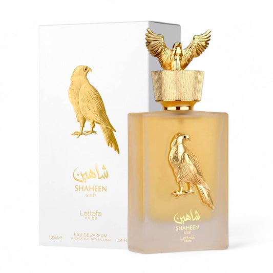 Shaheen Gold By Lattafa Pride Eau de Parfum for Women 3.4 Oz