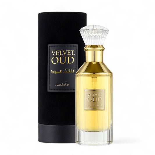 Velvet Oud By Lattafa Perfumes Eau de Parfum 3.4 oz Men