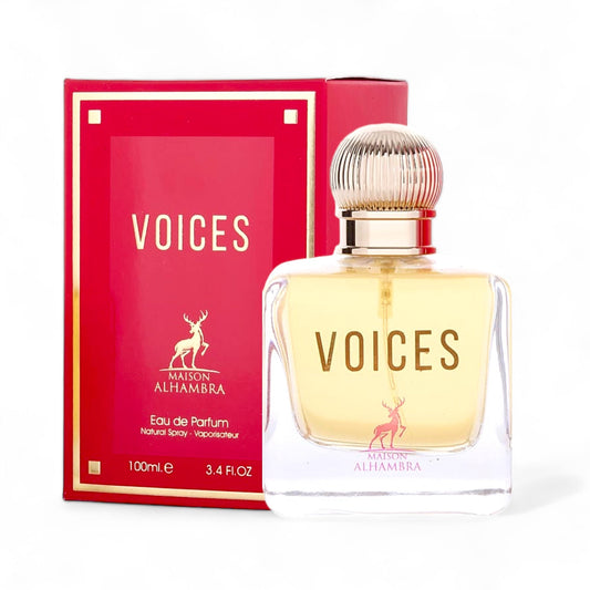 Voices By Maison Alhambra Eau de Parfum 3.4 Oz Unisex