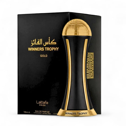 Winners Trophy Gold by Lattafa Eau de Parfum Unisex 3.4 oz