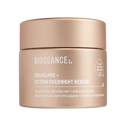 Squalane + Ectoin Overnight Rescue Deep Repair Night Cream - Biossance