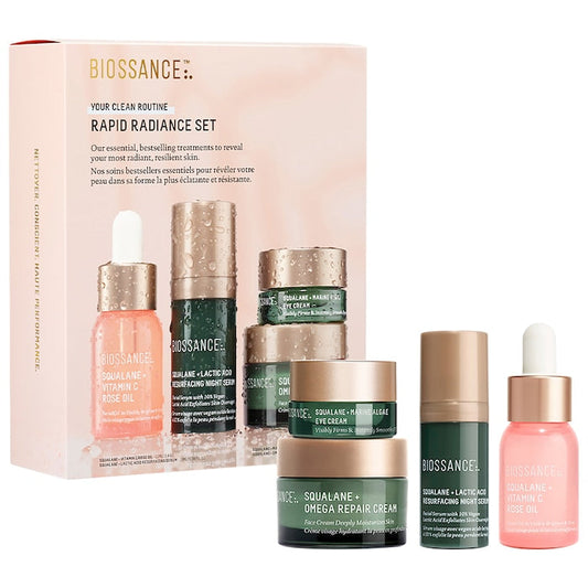 Rapid Radiance Set - Biossance 4pc