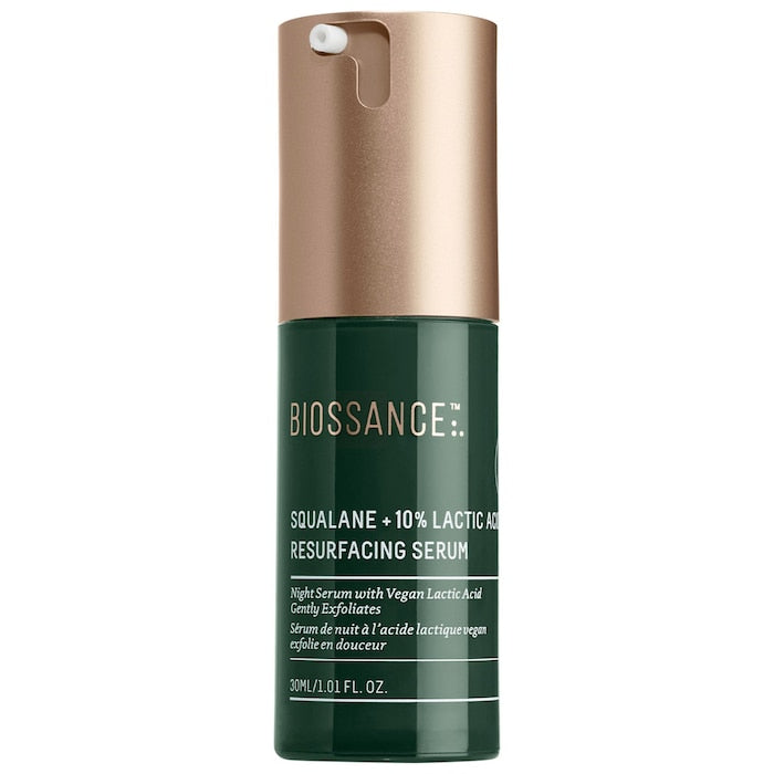 Squalane + 10% Lactic Acid Resurfacing Serum - Biossance