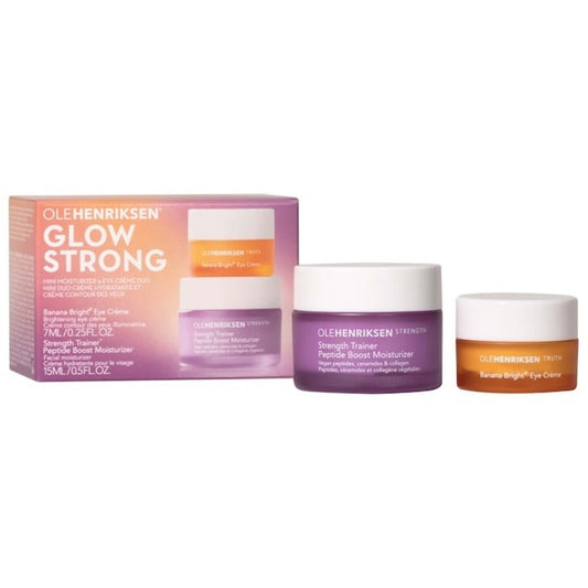 Mini Moisturizer + Eye Cream Glow Strong - 2 Pcc