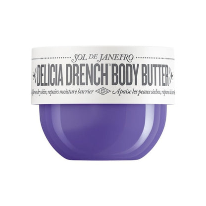 Mini Delícia Drench™ Body Butter for Intense Moisture and Skin Barrier Repair - 2.5 oz/75 ml